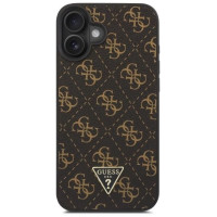 Guess New 4G Triangle Case for iPhone 16 Plus - Black