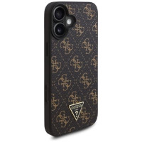 Guess New 4G Triangle Case for iPhone 16 Plus - Black