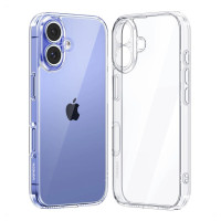 Ugreen Classy Clear Protective Case for iPhone 16 Plus - Transparent