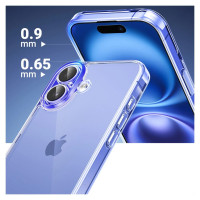 Ugreen Classy Clear Protective Case for iPhone 16 Plus - Transparent
