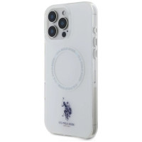 U.s. Polo Assn. US Polo IML Ring MagSafe Case for iPhone 16 Pro Max - White