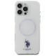 U.s. Polo Assn. US Polo IML Ring MagSafe Case for iPhone 16 Pro Max - White