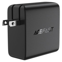 Acefast A96 PD100W GaN Charger (3 x USB-C + 1x USB-A) with US Plug - Black