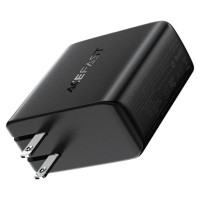 Acefast A96 PD100W GaN Charger (3 x USB-C + 1x USB-A) with US Plug - Black