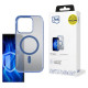 3Mk Protection 3mk Frosty MagCase Blue Case for Apple iPhone 13 Pro - Transparent
