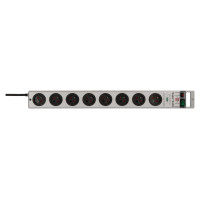Brennenstuhl Super-Solid surge protector strip 8 sockets 2.5m 13.500A - silver