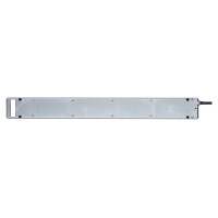 Brennenstuhl Super-Solid surge protector strip 8 sockets 2.5m 13.500A - silver