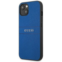 Guess Saffiano Strap Case for iPhone 13 mini 5.4" - Blue