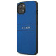 Guess Saffiano Strap Case for iPhone 13 mini 5.4" - Blue