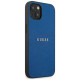 Guess Saffiano Strap Case for iPhone 13 mini 5.4" - Blue