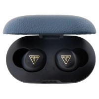 Guess Bluetooth headphones GUTWSPGTSPSB TWS + docking station blue/blue Grained Classic Logo