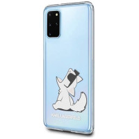 Karl Lagerfeld Choupette Fun Case for Samsung Galaxy S20+ - Transparent