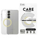 Panzerglass CARE by PanzerGlass Flagship Urban Combat Chardonnay QI Case for Samsung Galaxy S25+ - Transparent
