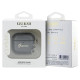 Guess Metallic Script Charm Case for AirPods 4 - Black