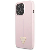 Guess Silicone Triangle Case for iPhone 13 Pro / 13 6.1" - Purple