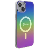 Guess IML Iridescent MagSafe case for iPhone 15 Plus / 14 Plus 6.7" - multicolor