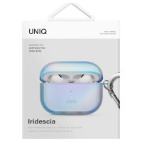 Uniq Iridescia case for AirPods Pro 2 Hang Case - holo blue