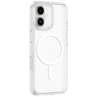 Amazingthing Minimal Mag Case with Magnetic Ring for iPhone 16 - Transparent