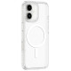 Amazingthing Minimal Mag Case with Magnetic Ring for iPhone 16 - Transparent