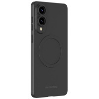 Amazingthing Minimal Air Case with Magnetic Ring for Samsung Galaxy S25 Edge - Black