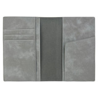 Nimmy Raptor Lion Passport/Wallet Case - Gray