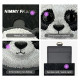 Nimmy Big Eyed Pet 2.0 Cat Wallet Card Holder - Black