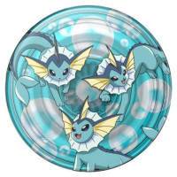 Popsockets 2 Vaporeon Bubbles Holder and Phone Stand