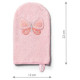 Babyono Bambusa cimdiņš bērna mazgāšanai BabyOno 347/07 pink butterfly
