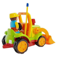 Lean Toys* Buldozers ar pulti-stūri 07819