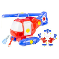 Lean Toys* Helikopters saskrūvēšanai DIY 21 cm 58754