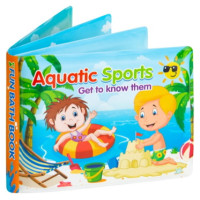 Bocioland Mīkstā grāmatiņa AQUATIC SPORTS BL009