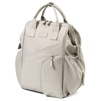 Babyono Mugursoma (ratiņu soma) MODERN STYLE beige 1649/02