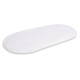 Miniania Palags jersī ratiņu matracim 75x35 cm SILLO-2190 WHITE