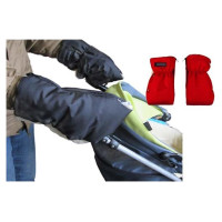 Zaffiro (Womar) Ratiņu cimdi-mufta WOOL (divdaļīgie) GRAPHITE  Womar M-016