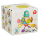 KIK Sensora rotaļlieta-zobgrauznis 8-in1 Montessori KX3611 [A]