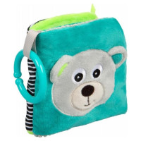 Canpol Babies Mīksta grāmatiņa BEAR Canpol 68/075 grey