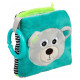 Canpol Babies Mīksta grāmatiņa BEAR Canpol 68/075 grey