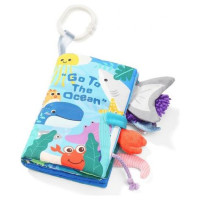 Babyono Mīkstā grāmatiņa GO TO THE OCEAN BabyOno 544