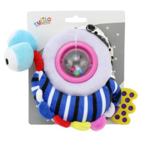 Tulilo Plīša GLIEMEZĪTIS ar grabuli 18 cm 4935