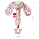 Babyono Rotaļlieta ar pīkstuli RABBIT MILLY BabyOno 1528