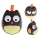 KIK Rotaļlieta OWL Rolly-Polly KIK-5985/1 black