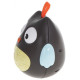 KIK Rotaļlieta OWL Rolly-Polly KIK-5985/1 black