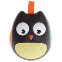 KIK Rotaļlieta OWL Rolly-Polly KIK-5985/1 black