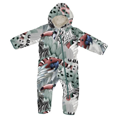 Lodger Skier BotAnimal kombinezons, 18-24 mēn., 86. izm., Parrot - SK 595_18-24