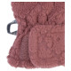 Lodger Mittens Folklore Fleece bērnu cimdiņi, Rosewood, 0-12m - MTF 625_0-12