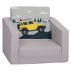 Delta Trade DT5  mīksts izvelkams vienvietīgs sēžamkrēsls bērniem - DT5-23044