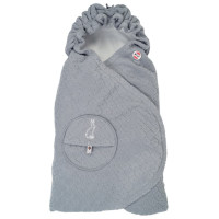 Lodger Wrapper Folklore Fleece ietinamā sedziņa 2 in 1, Drizzle - WPF 629