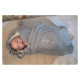 Lodger Wrapper Folklore Fleece ietinamā sedziņa 2 in 1, Drizzle - WPF 629