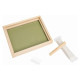 Baby Art Pure Frame wooden komplekts mazuļa pēdiņu vai rociņu nospieduma izveidošanai - 3601092030
