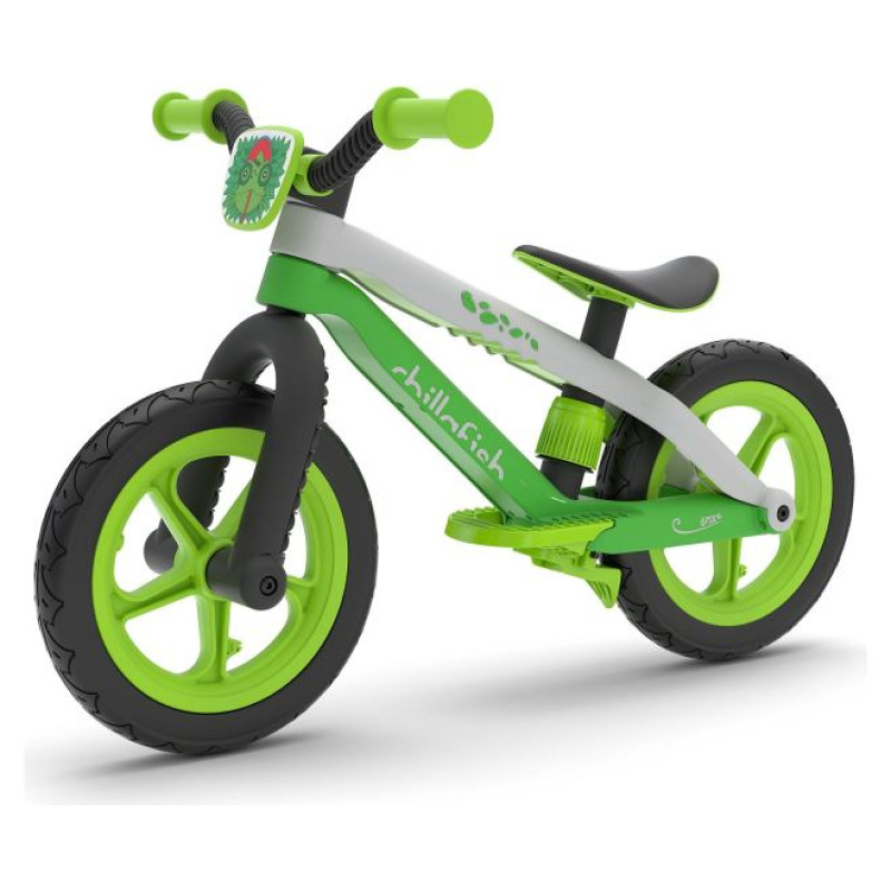 Chillafish BMXie 2 līdzsvara velosipēds no 2 līdz 5 gadiem, zaļ&scaron; - CPMX02LIM
